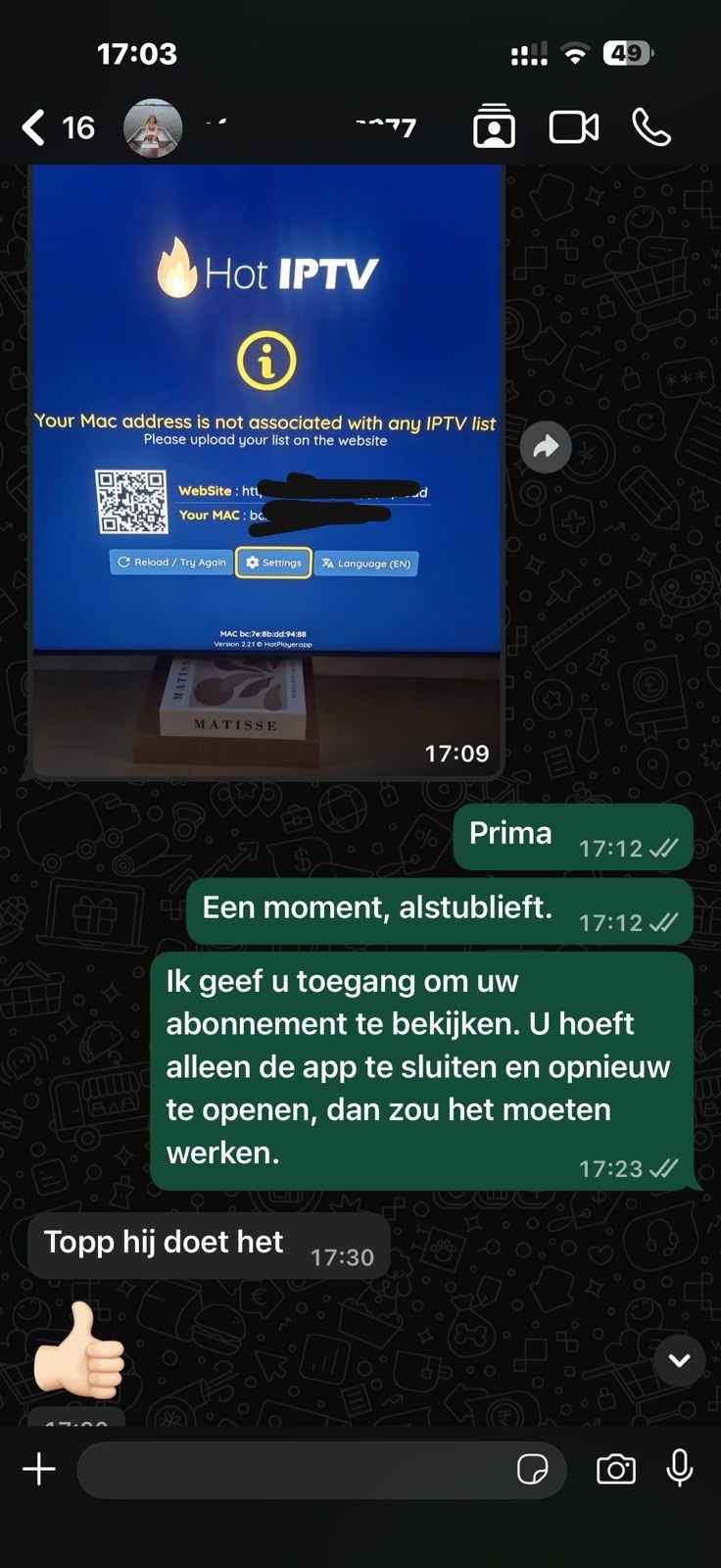 Shared Dreambox IPTV conversation 3